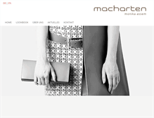 Tablet Screenshot of macharten.com